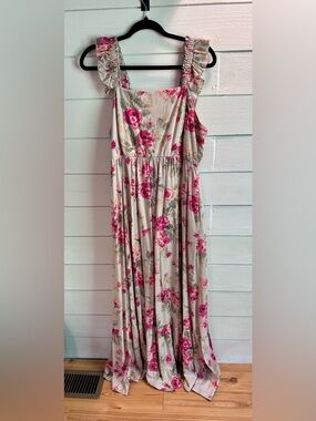 torrid Ruffle Strap Tiered Maxi Dress